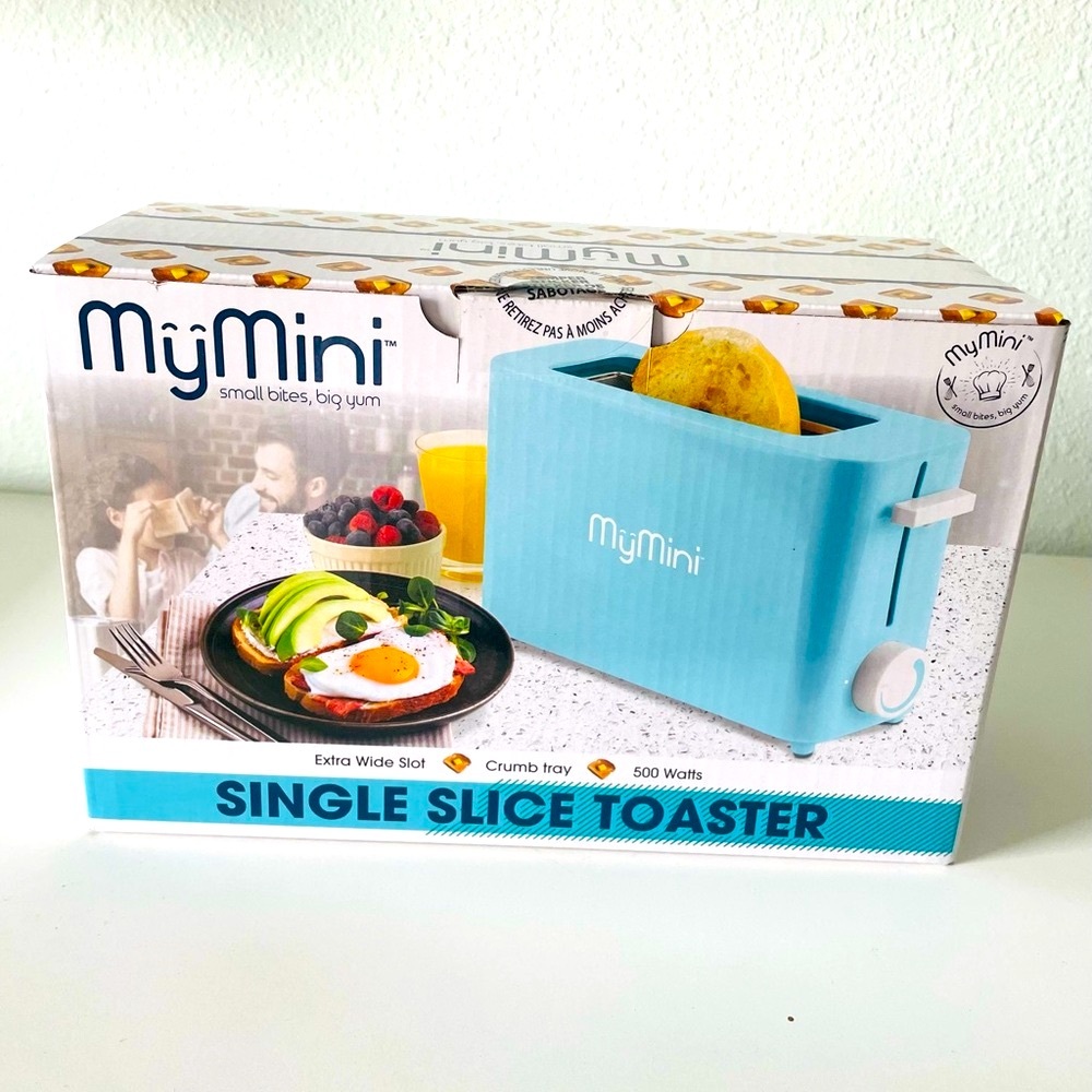 Blue Single Slice Toaster
